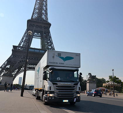 camion traslochi internazionali parigi