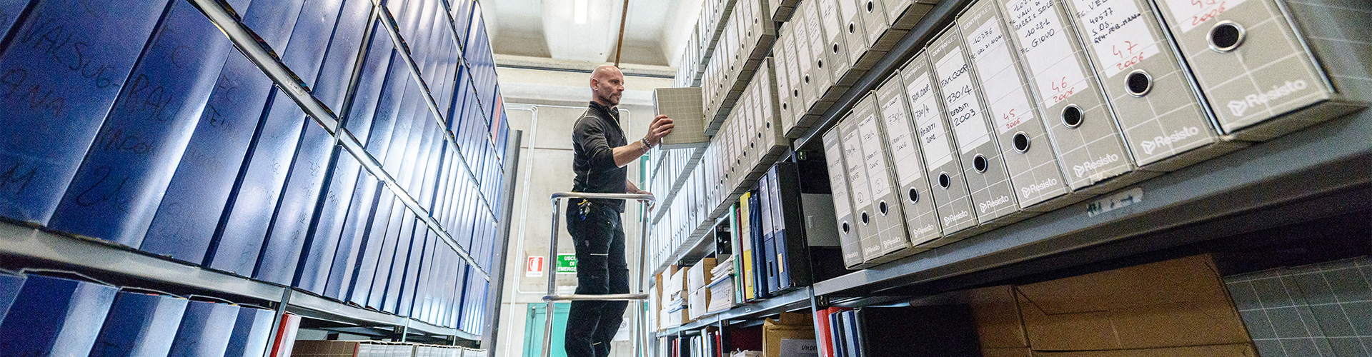 conservazione documenti gestione archivio magazzino
