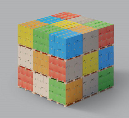 unternehmenslogistik rubik cube